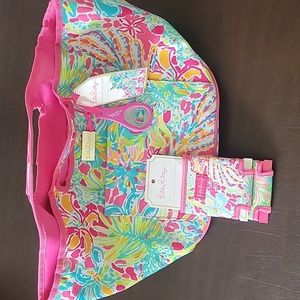 Lilly Pulitzer Insulated Beverage Bucket with Bottle Opener and 2 Drink Huggies